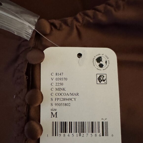 Free People Friday Fever Mini Slip in Brown Medium NWT - Picture 6 of 7